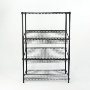 Wire Rack With Basket