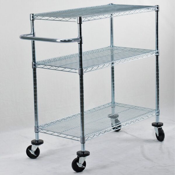 Wire Shelving Trolley