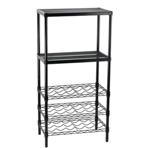 Fine Mesh With Wine Holder Rack
