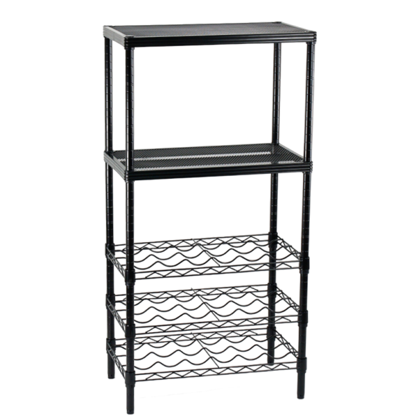 Fine Mesh With Wine Holder Rack