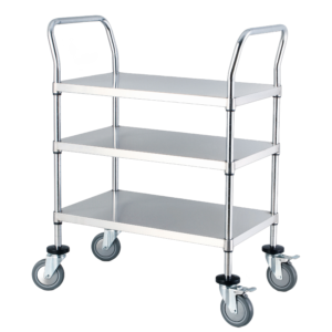 Sold Shelf Stainless Steel Trolley