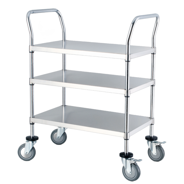 _MG_0827 Sold Shelf Stainless Steel Trolley