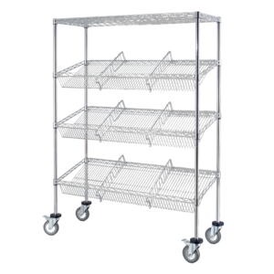 Slanted Shelf Rack