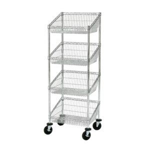 Slanted Basket Rack
