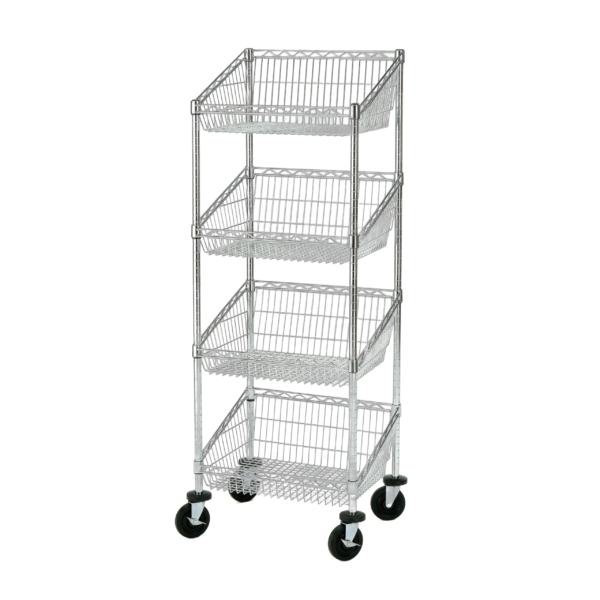 Slanted Basket Rack
